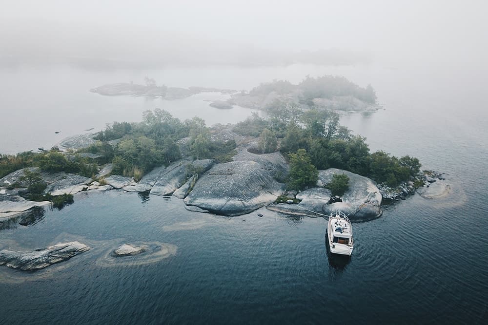 flying a drone in Sweden