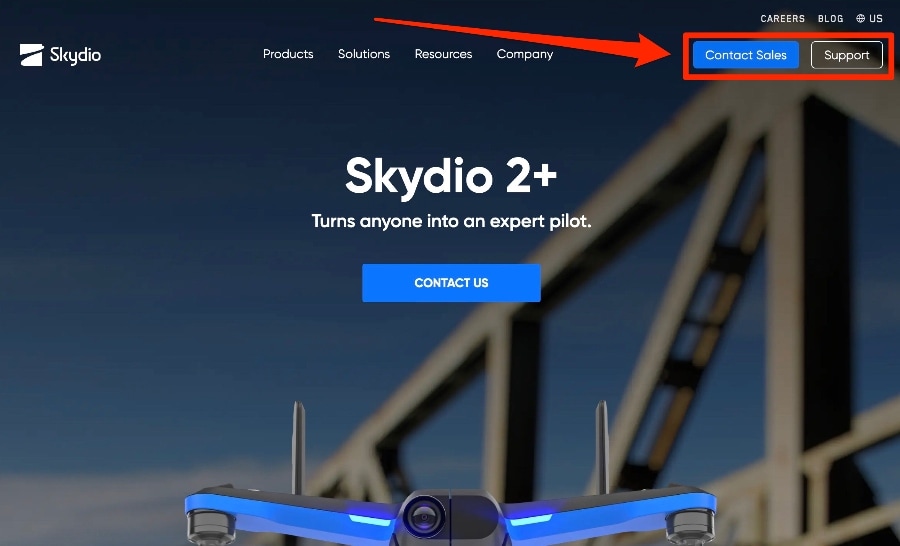 skydio-website