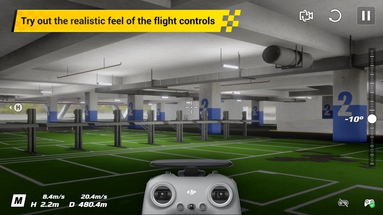DJI-Try-Virtual-Flight-Simulator