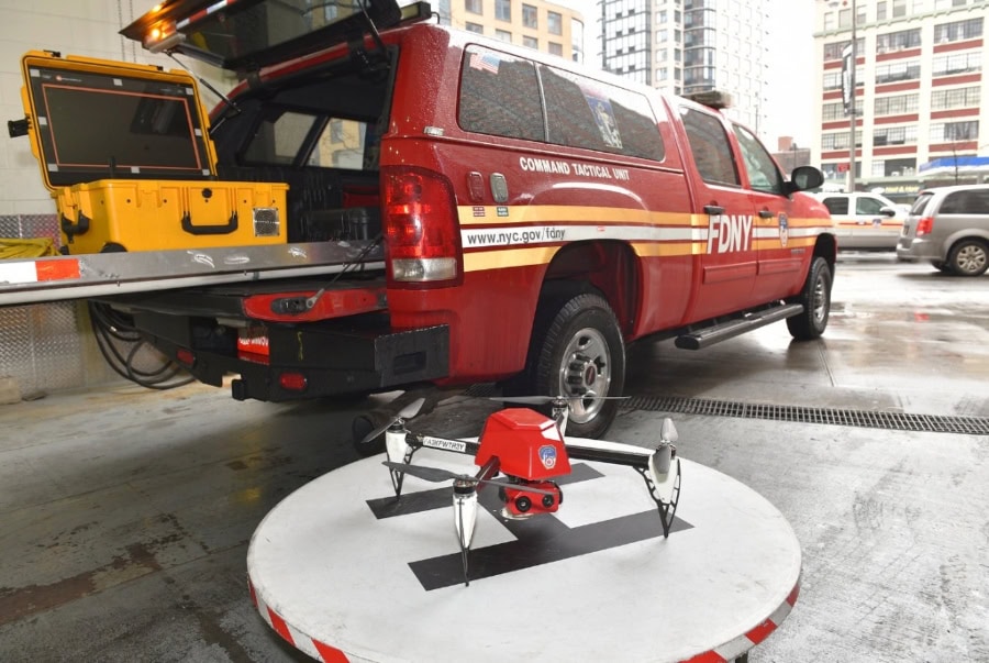 new-york-fire-drones